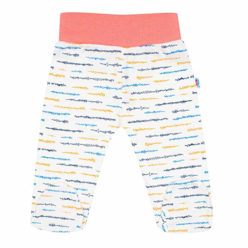 Kojenecké bavlněné polodupačky New Baby Summertime holka, 56