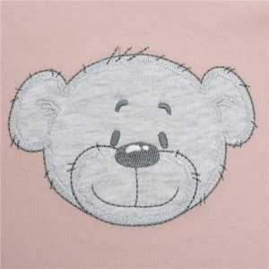 Kojenecké bavlněné celorozepínací body New Baby BrumBrum old pink, 56