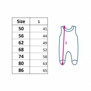 Kojenecké bavlněné dupačky New Baby BrumBrum old pink, 56
