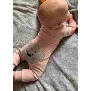 Kojenecké bavlněné polodupačky New Baby BrumBrum old pink, 74