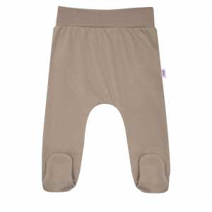 Dojčenské bavlnené polodupačky New Baby BrumBrum latte, 86