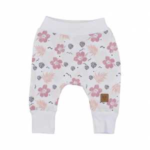 Kojenecké bavlněné polodupačky Koala Flowers, 68