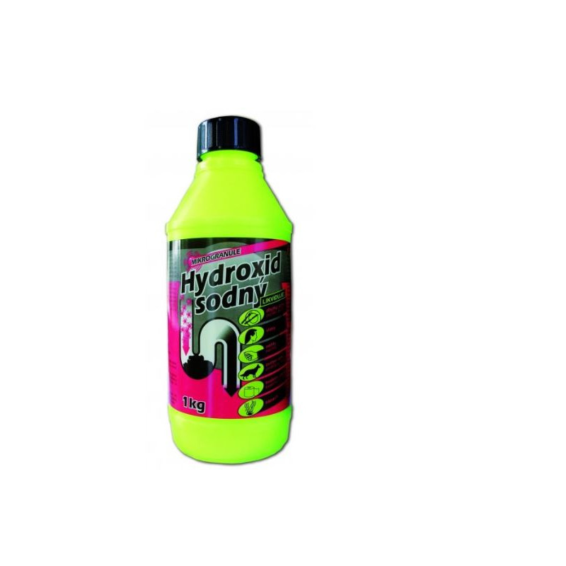 Hydroxid sodný čistič odpadů mikrogranule 1 kg