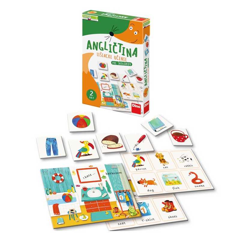 Lišiacke učenie Angličtina, náučná hra