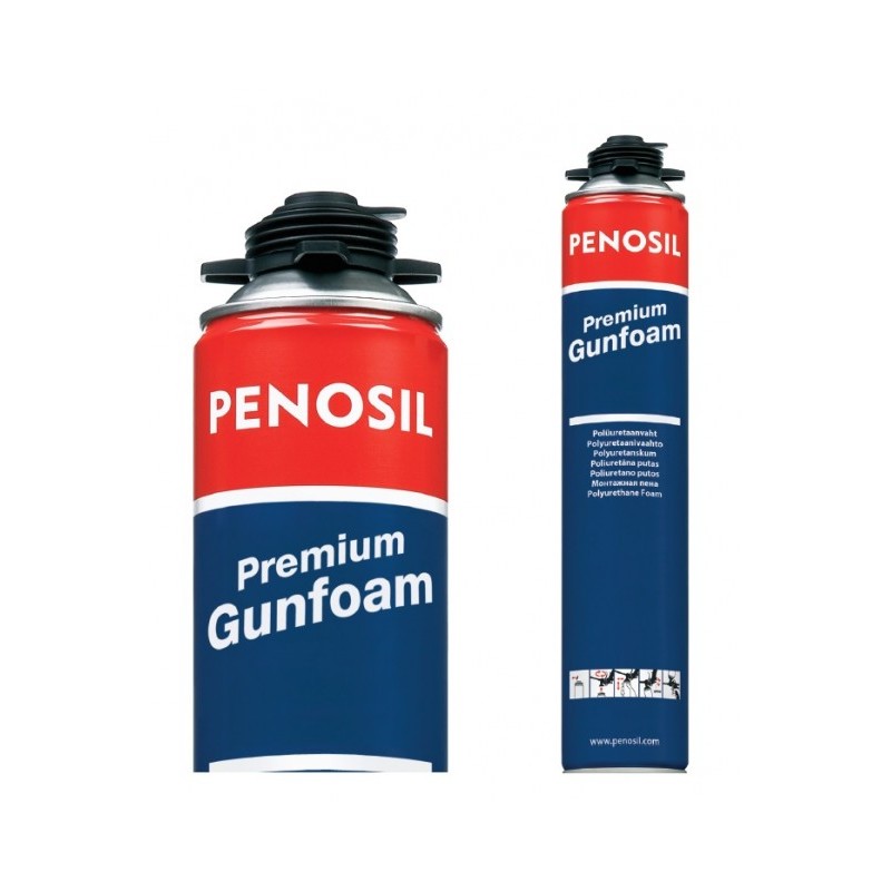 PUR pena pištoľová nízkoexpanzná PENOSIL Premium 750ml