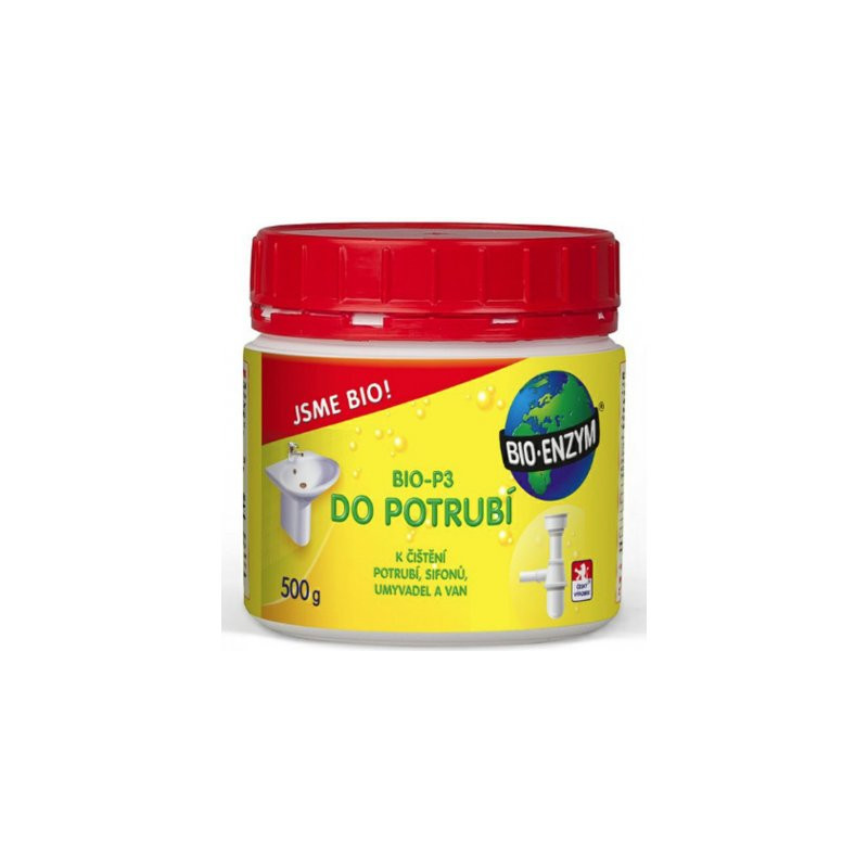 Bio-Enzým Bio-P3 Biologický prípravok na upchaté trubky 500g