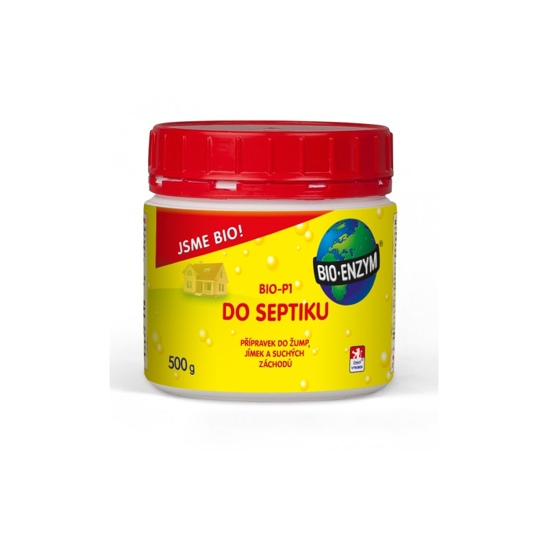 BIO-P1 Čistič septikov, Biologický prípravok 500g