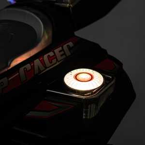 Detská elektrická motorka Baby Mix RACER červeno-čierna