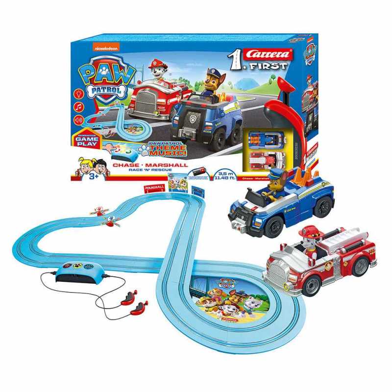 Autodráha Carrera First Paw Patrol Race N Rescue 3,5m