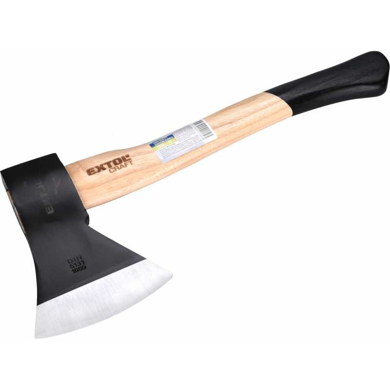 Sekera dřevěná násada, 1000g, 400mm, EXTOL CRAFT 971110