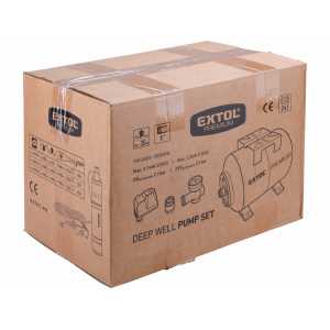 Tlaková nádrž so spínačom pre hlbinné čerpadlá, 24l, 4bar, EXTOL PREMIUM 8895150