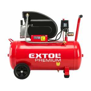 Kompresor olejový, 1,8kW, 50l, 8bar, EXTOL PREMIUM 8895315