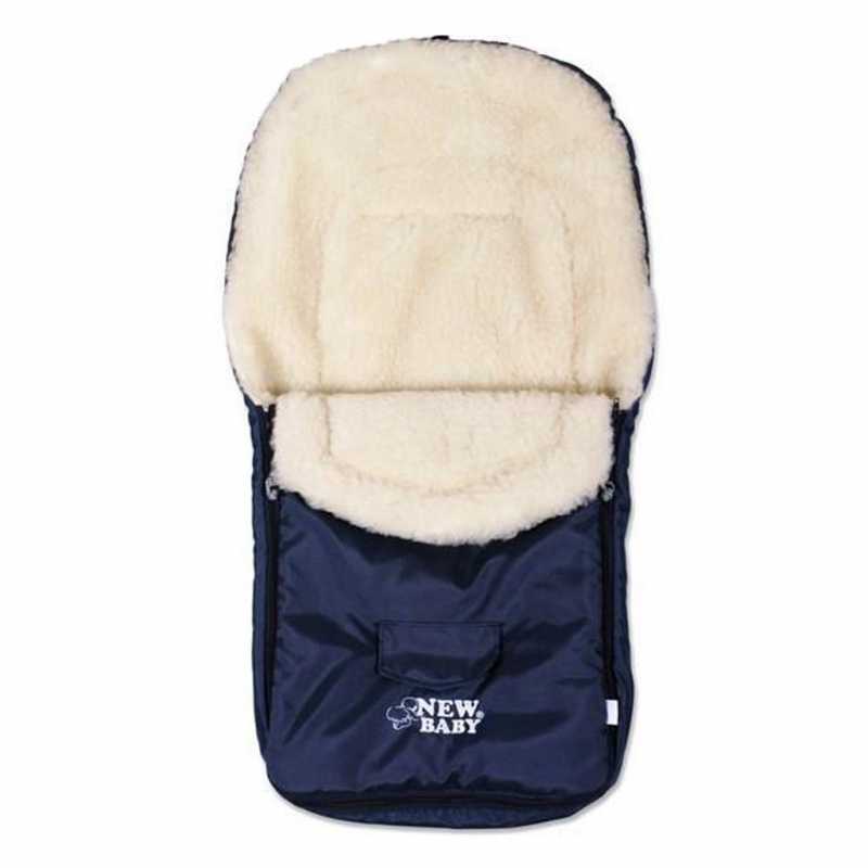 Zimný fusak New Baby Classic Wool blue