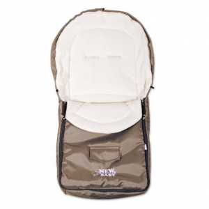Zimní fusak New Baby Classic Fleece brown