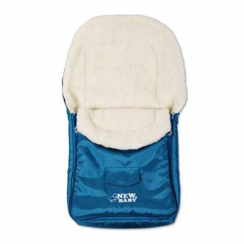 Zimní fusak New Baby Classic Wool turquise