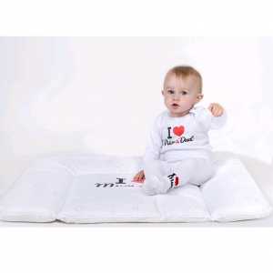 Dojčenské froté ponožky New Baby biele I Love Mum and Dad, 56