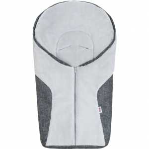 Luxusní zimní fusak New Baby Car grey