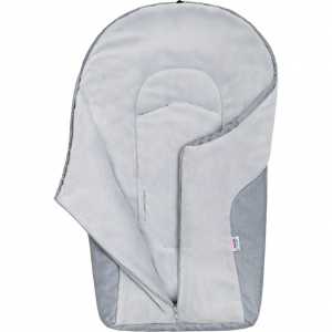 Luxusný zimný fusak New Baby Car light grey