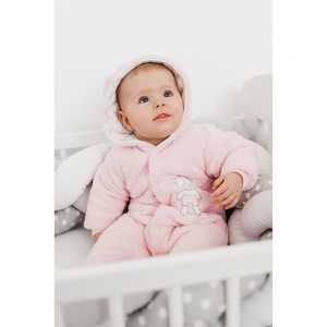 Zimní kombinézka New Baby Nice Bear růžová, 68