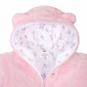 Zimní kombinézka New Baby Nice Bear růžová, 74