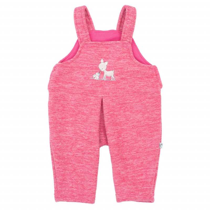 Kojenecké fleecové zahradnice Baby Service Baby Deer, 56
