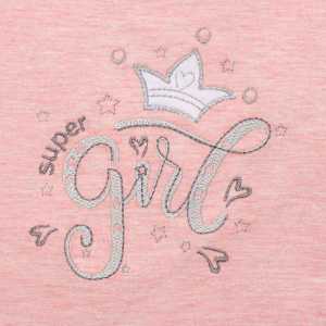 Zimná kombinézka New Baby Super Girl marhuľová, 62