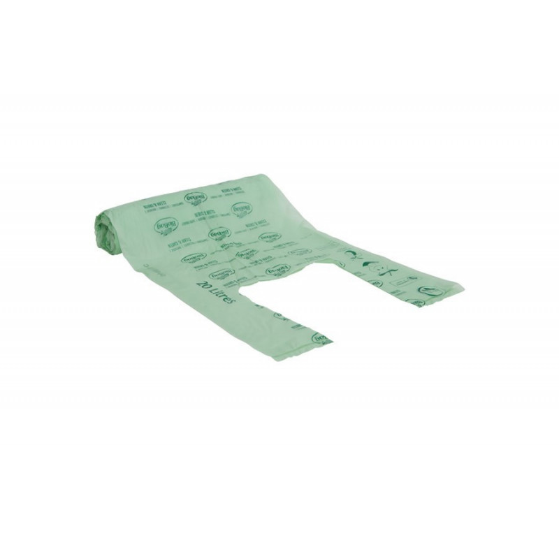 Kompostovateľné tašky Biobag - 20l - 25ks