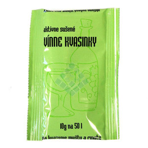 Vínne kvasinky 10g/50L
