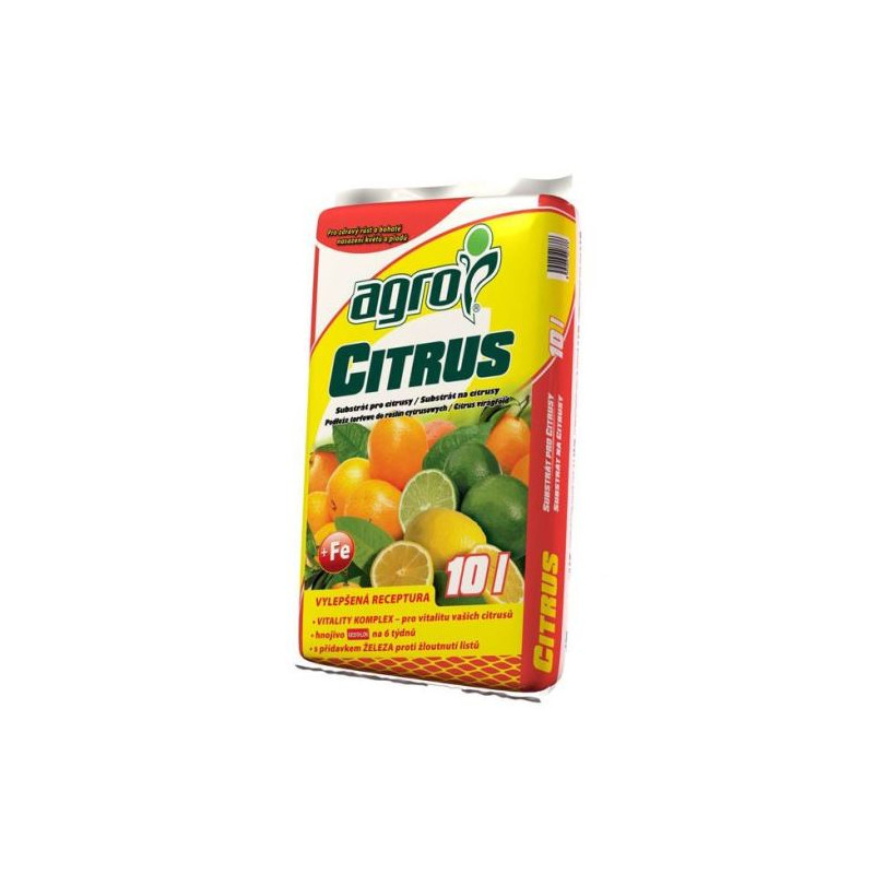 Substrát na CITRUSY 10L, AGRO