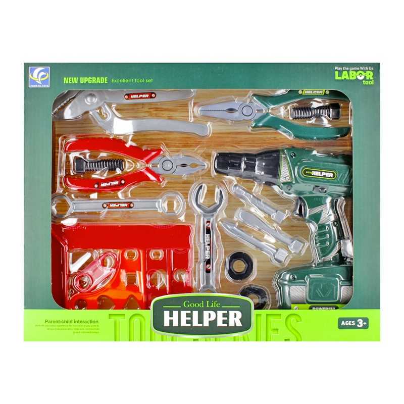 Set nářadí - s vrtačkou na baterie