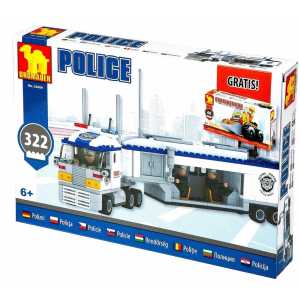 Stavebnice Policie 322 částí + Grátis