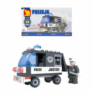 Stavebnica Polícia Dodávka...