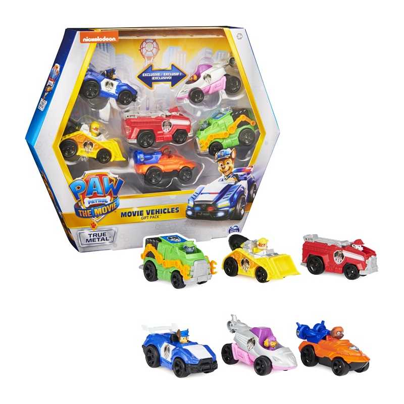 Labková patrola - Box s autami, CreativeToys