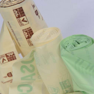 Kompostovateľné vrecká na kuchynský odpad ECOBAG 7 l/ 25 ks