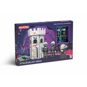 Igráček Strašidelný hrad - kreativní set s pohádkou