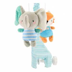 Kolotoč nad postieľku Baby Mix Slony a líšky
