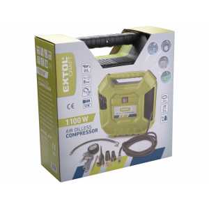 Kompresor bezolejový 1100W 180l/min EXTOL CRAFT 418102