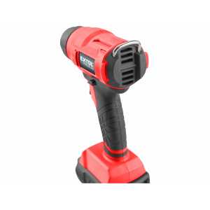 Pištoľ teplovzdušná aku Share20V, 1x2Ah, 550°C, EXTOL PREMIUM 8891866