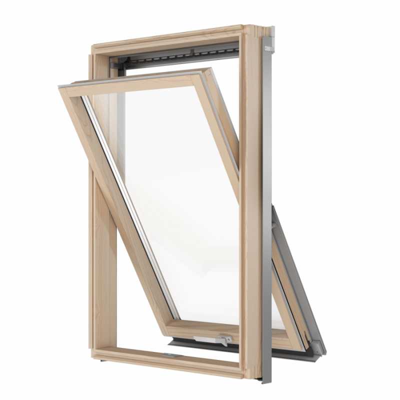 Strešné okno drevené TRIO PINE 78x118 AAY B1500/M6A, RoofLITE+