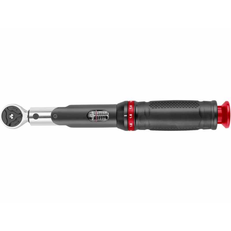 Kľúč momentový so stupnicou 1/4" 5-25Nm 300mm FORTUM 4700214