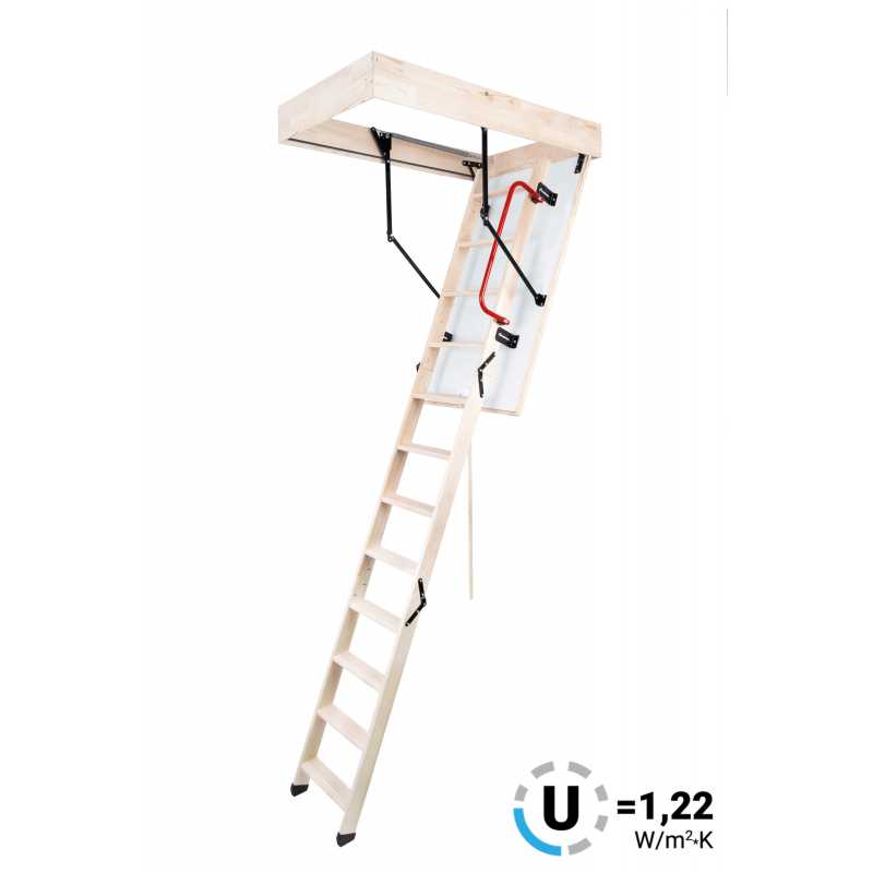 Podkrovné schody OMAN TERMO PS 110X55 H280 FSC TSS30172