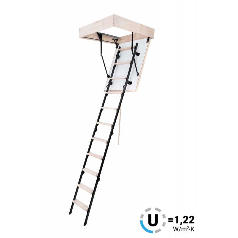 Podkrovné schody OMAN MINI TERMO 100X70 H265 FSC TSS30106
