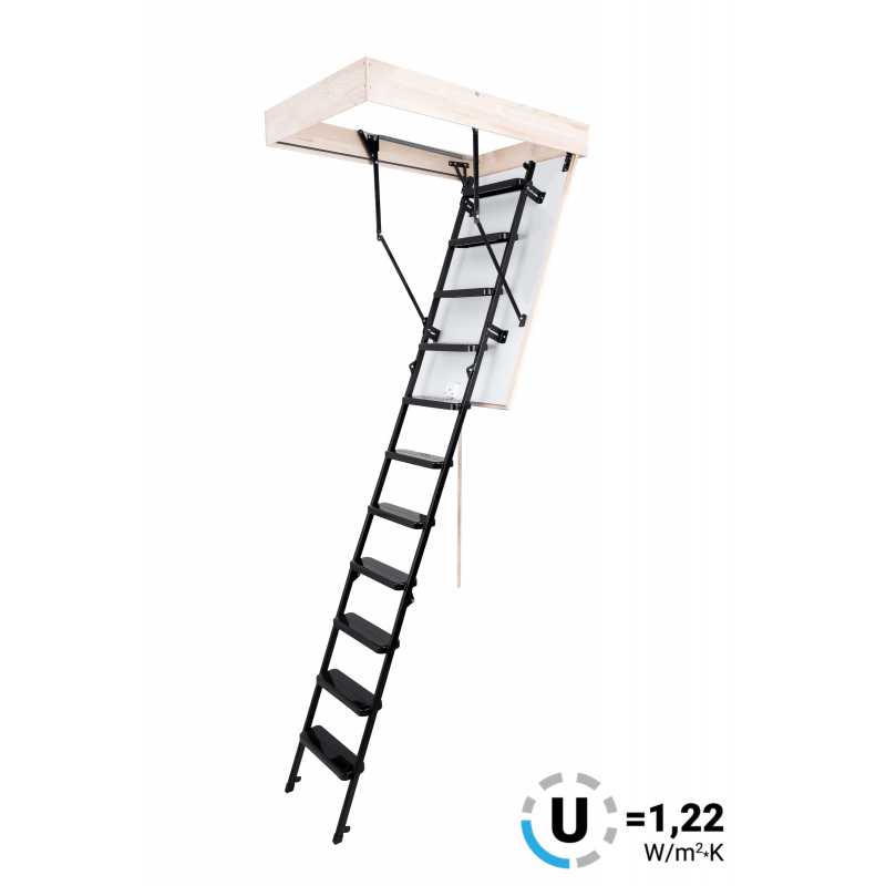 Půdní schody OMAN SOLID TERMO 140X60 H280 FSC TSS30070