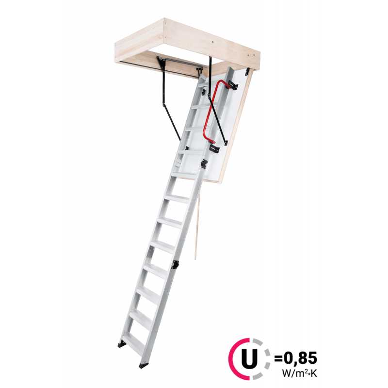 Podkrovné schody OMAN ALUPROFI EXTRA 120X60 H280 FSC TSS30005