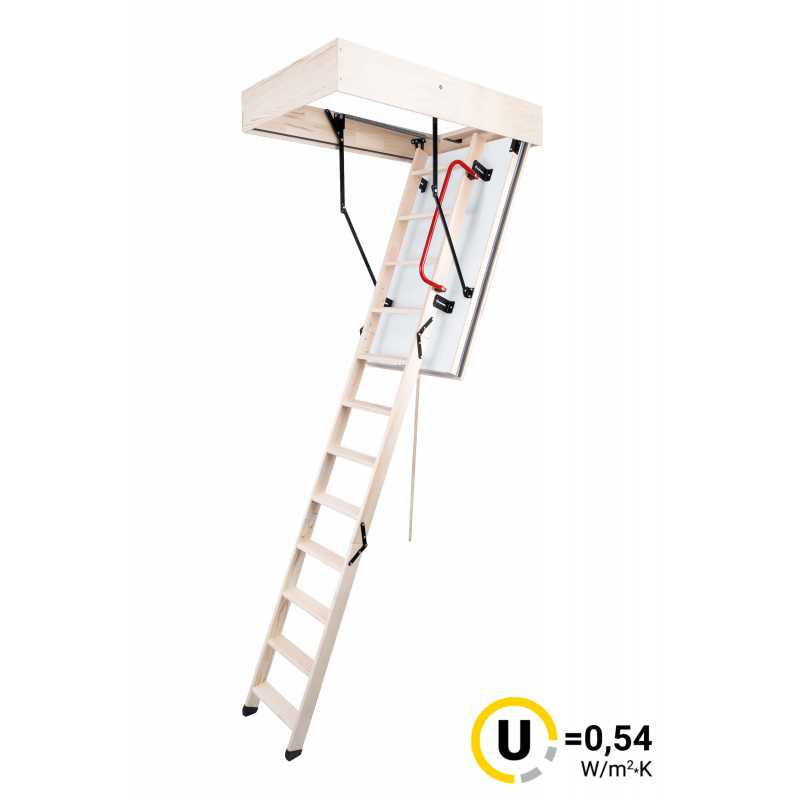 Podkrovné schody protipožiarne OMAN LONG EI45 120X60 H310 FSC TSS31035
