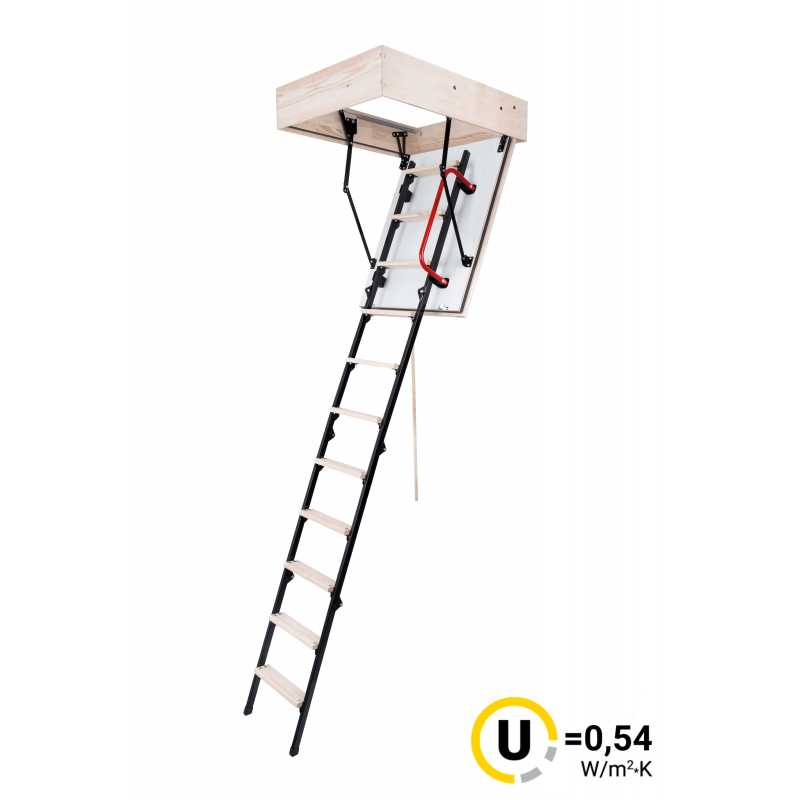 Podkrovné schody protipožiarne OMAN MINI EI45 100X60 H265 FSC TSS30278