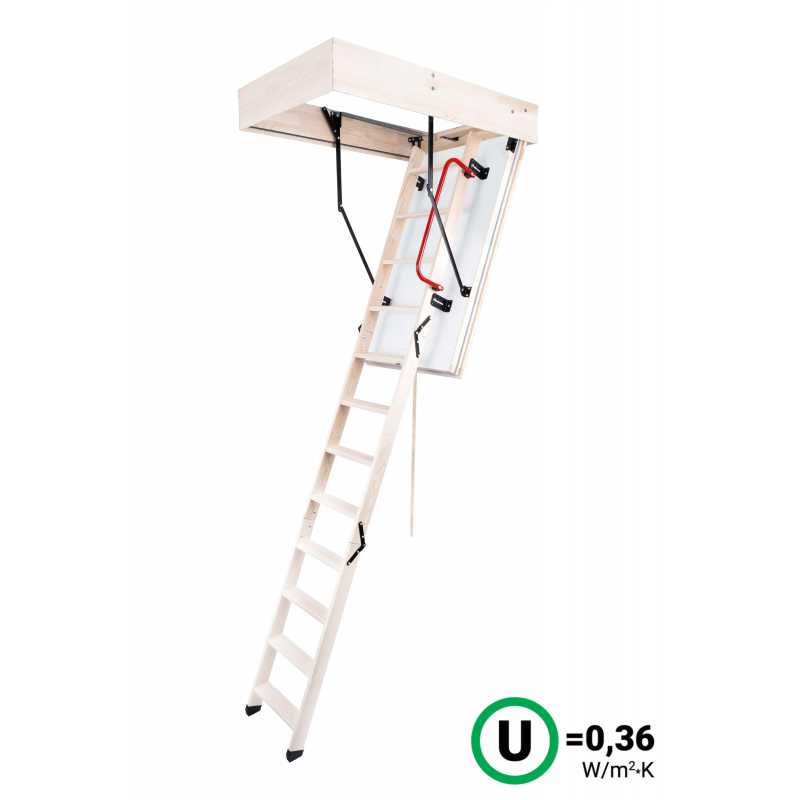 Podkrovné schody OMAN POLAR 113X60 H280 FSC TSS30049