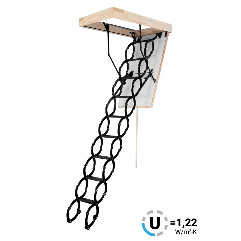Půdní schody OMAN LONG FLEX TERMO 120X70 H310 FSC TSS30252