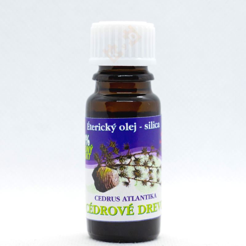 Cédrové drevo - 100% prírodná silica - éterický olej