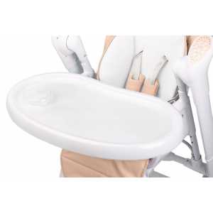 Detská jedálenská stolička 2v1 Caretero Indigo powder pink